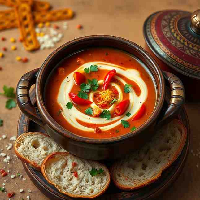 Ema Datshi - Bhutanese Chili Cheese Stew